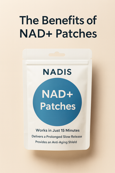 Nadis™ NAD+ Vital Patch – Daily Support for Cellular Energy, Focus & Recovery