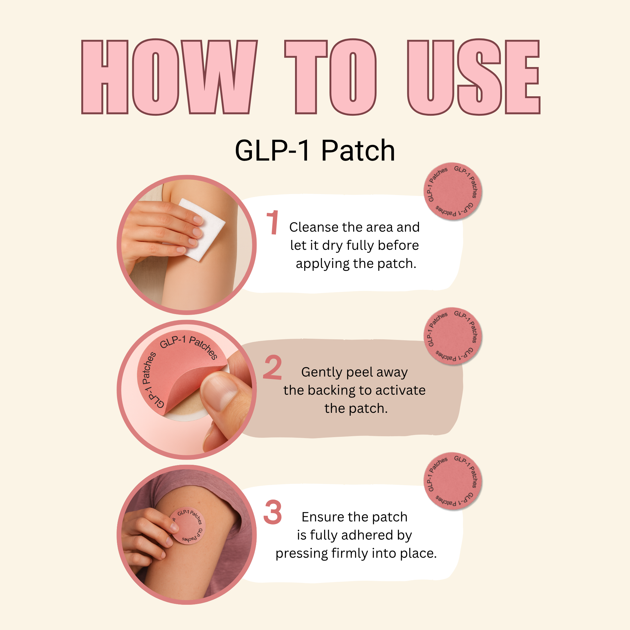 NADIS GLP-1 — Advanced Weight Management Patches for Effortless Fat Burn & Craving Control