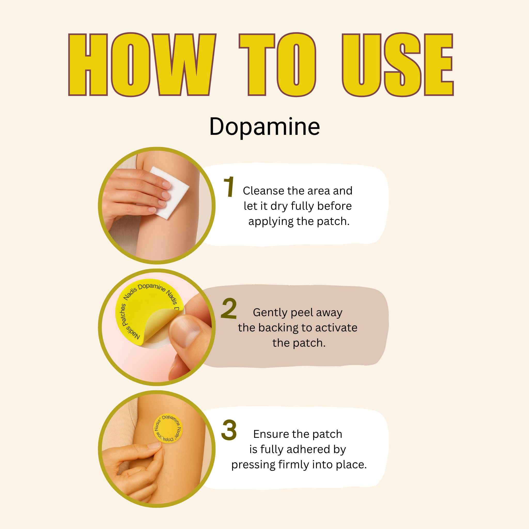 Nadis™ Uplift+ Mood & Focus Patches for Daily Drive, Clarity & Emotional Balance