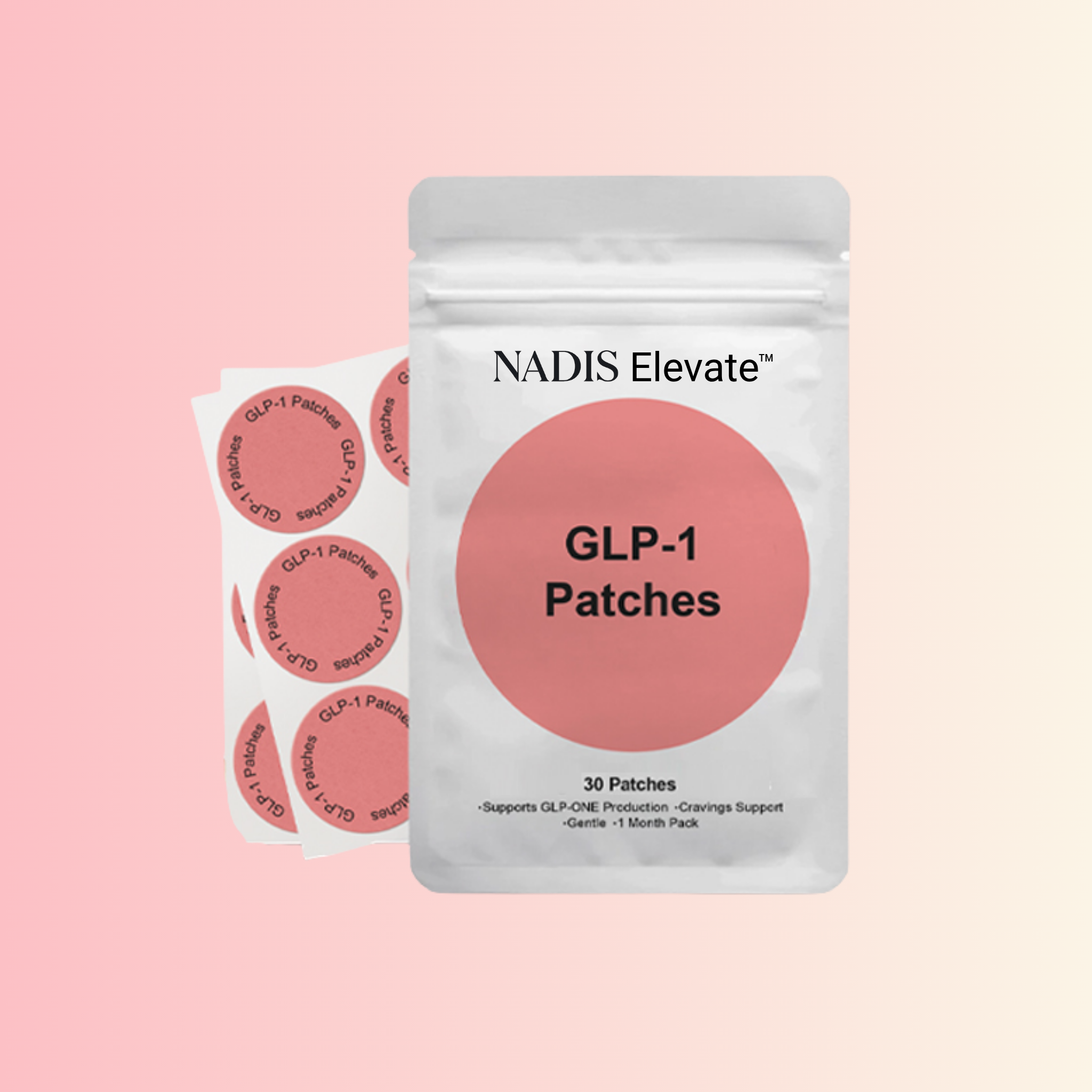 NADIS GLP-1 — Advanced Weight Management Patches for Effortless Fat Burn & Craving Control